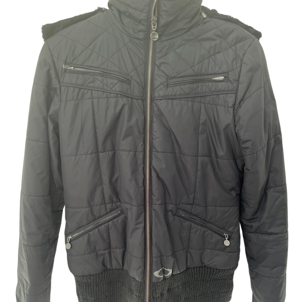 Oakley Women’s Winter Coat Jacket Bomber Black Size Small